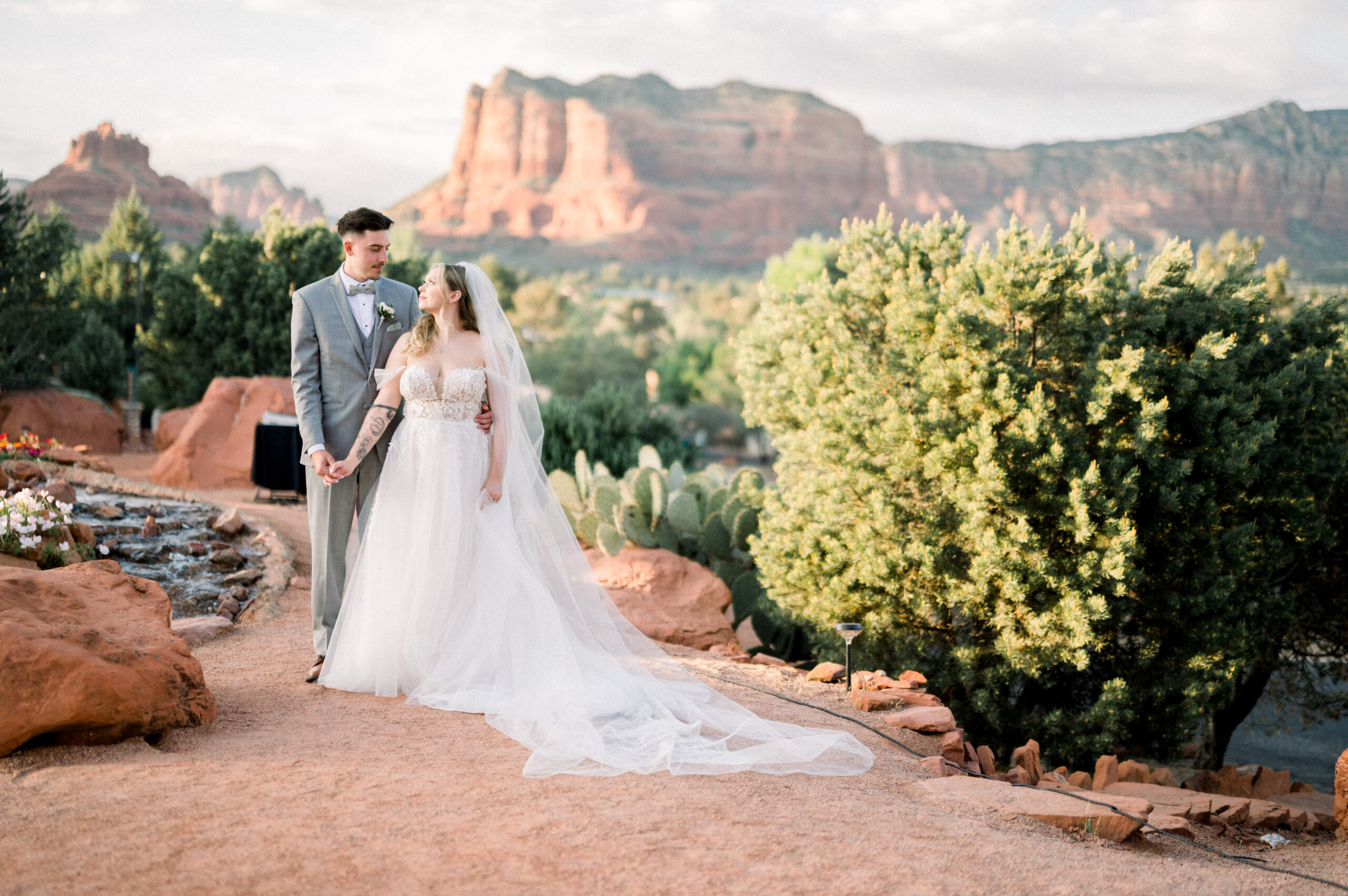 Hayli + Haydens love story started in Sedona when they were in middle school; now their next chapter starts at their Sedona Golf Resort Wedding