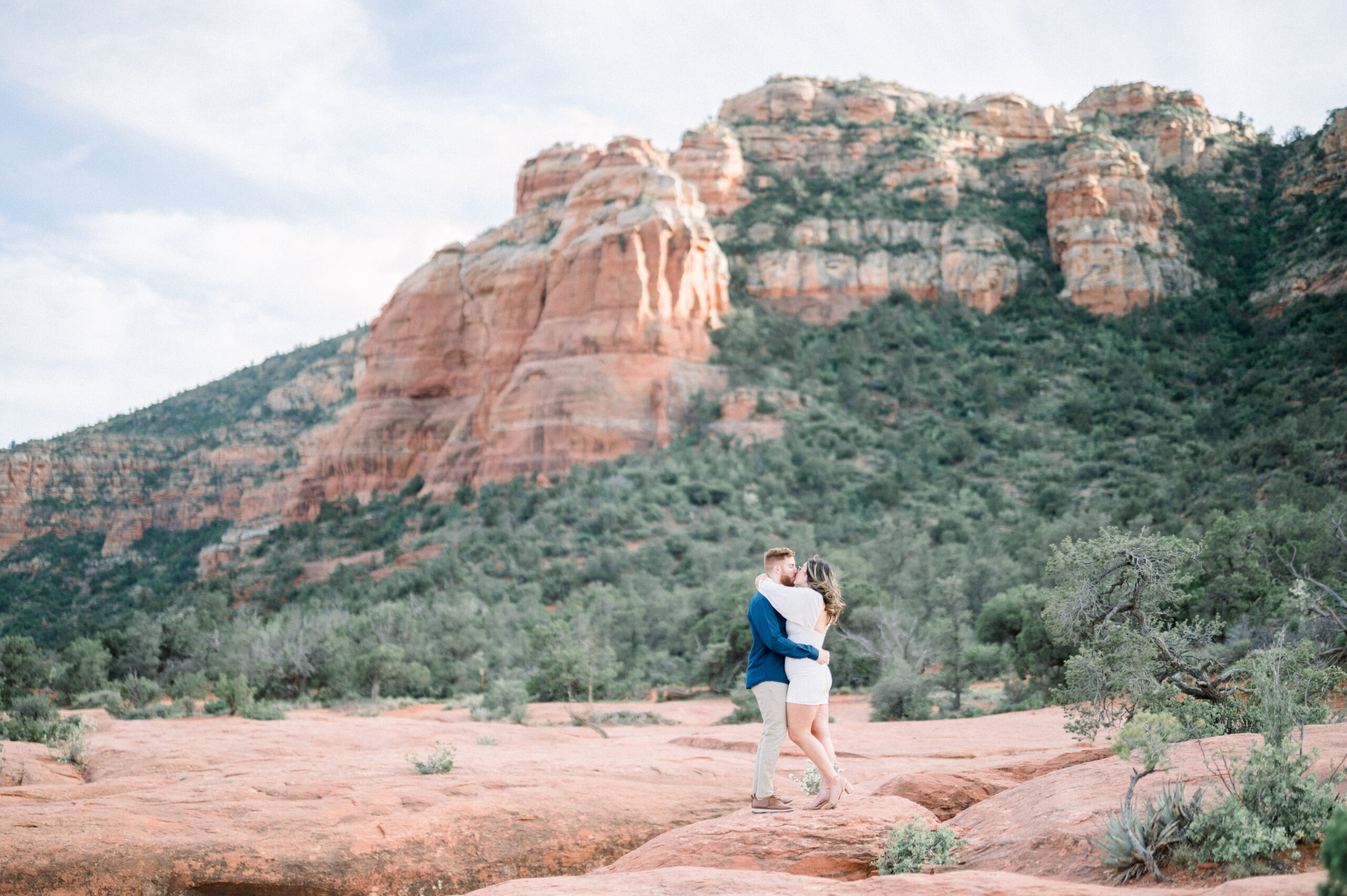 Demi and Arnie are getting married in Spain soon, so there is no other ecuse than to not have a Sedona Red Rocks Engagement Session!