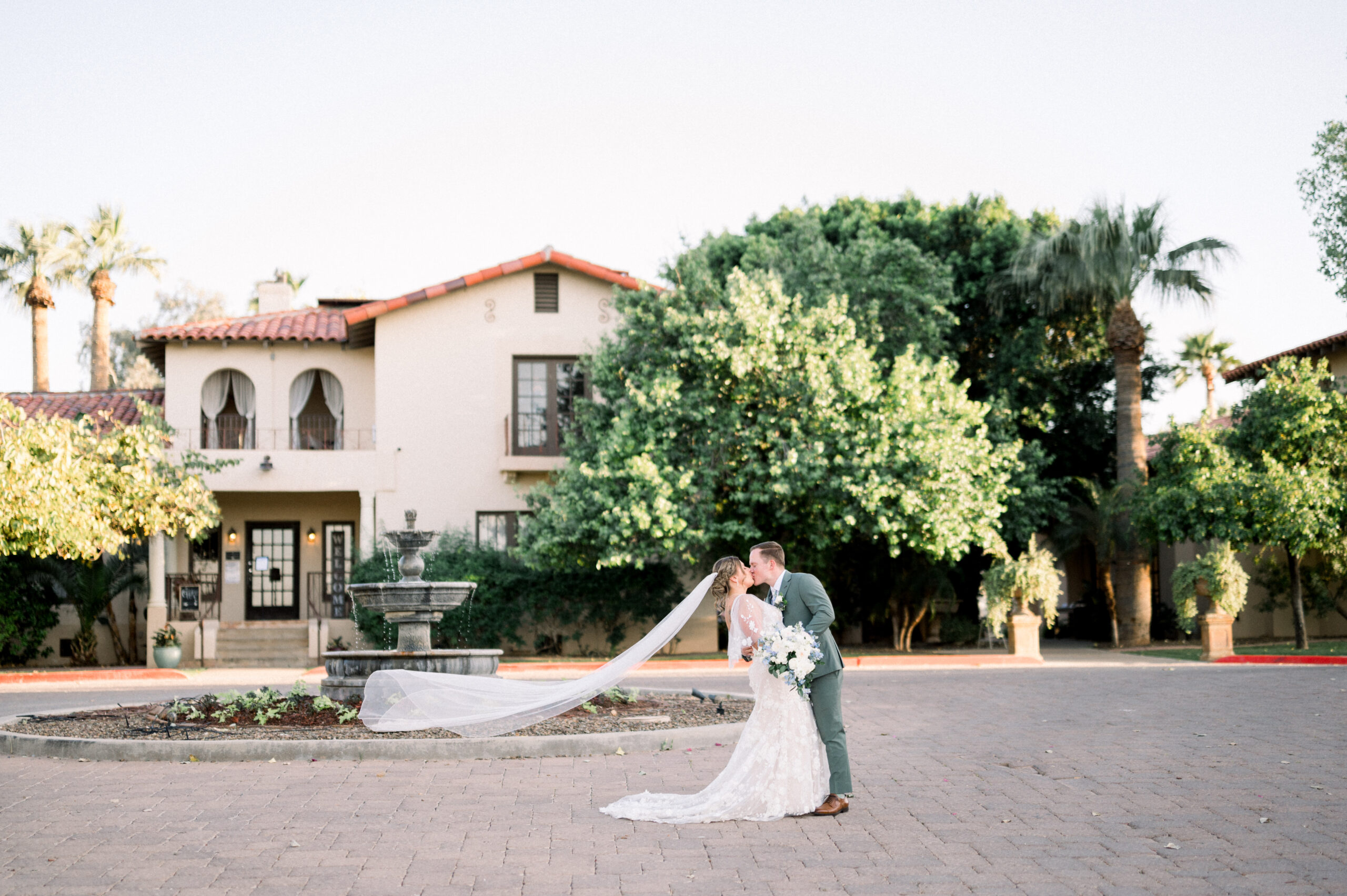 Kayla and Cades love story is a beautiful one. Which made for their blue + green garden wedding at the Secret Garden even most amazing!