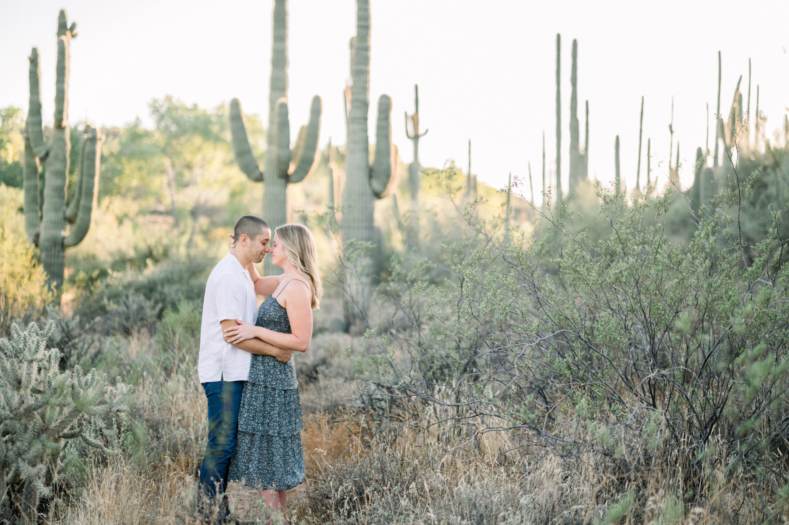 Laura and Patrick traveled all the way from Chiacgo, Illinois to have their Arizona Destination Engagement session. I can't wait for their wedding!