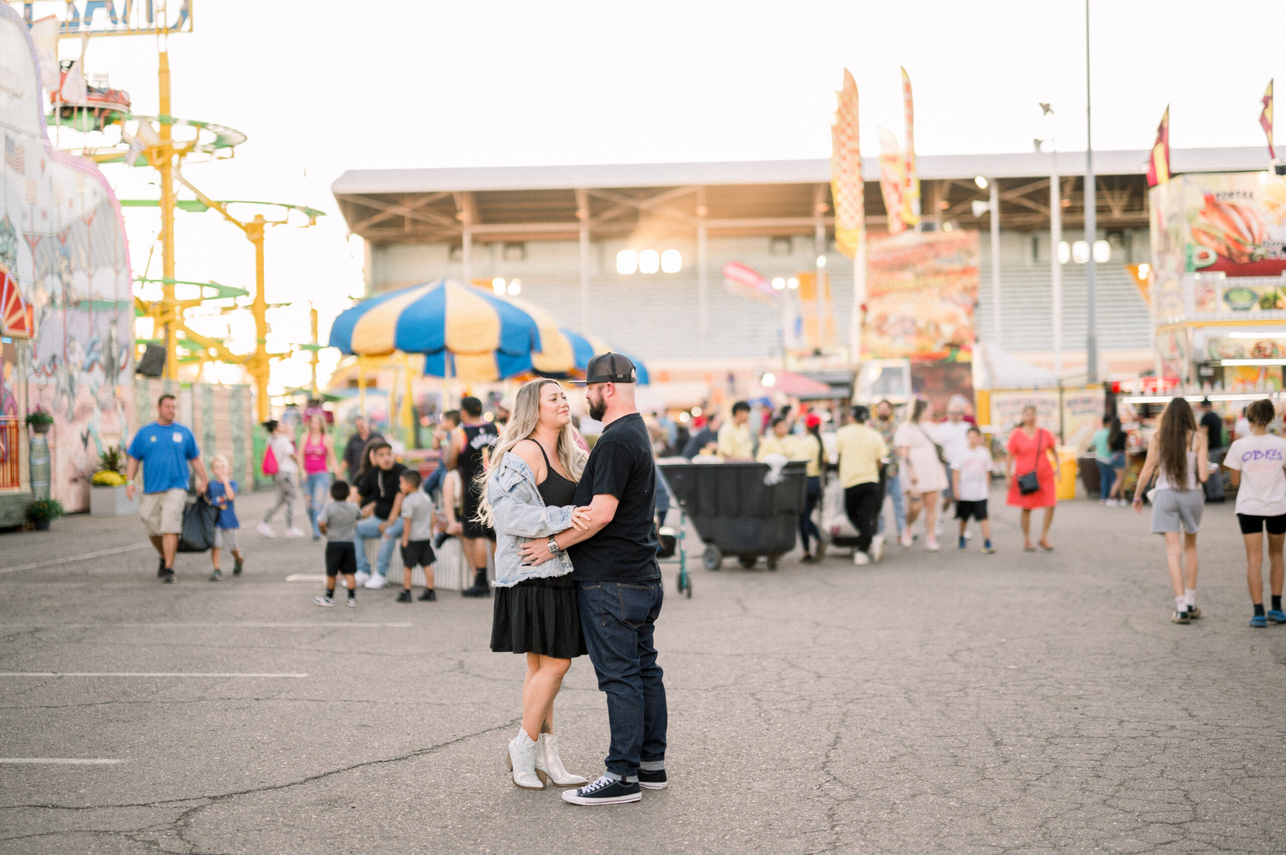 Tess and Wayne had the most unique session. Their Arizona State Fair engagement session has to be one of my all time favorites!