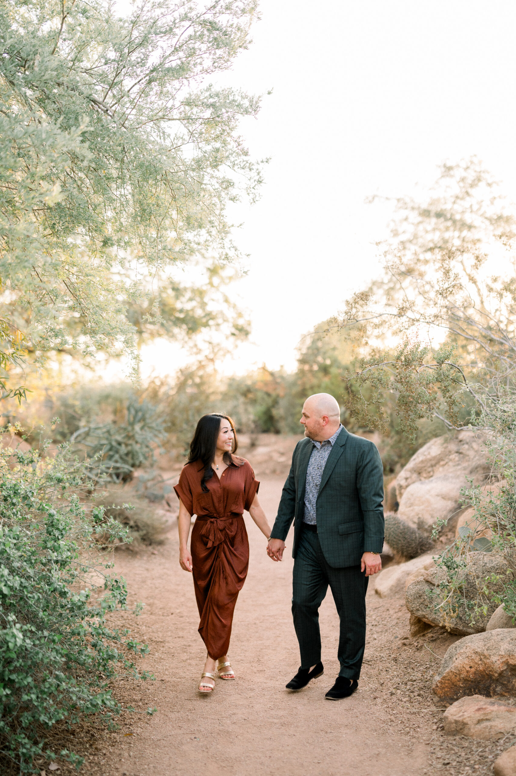 Desert Botanical Garden Engagement Session in Scottsdale, Arizona | Scottsdale Wedding Photographer