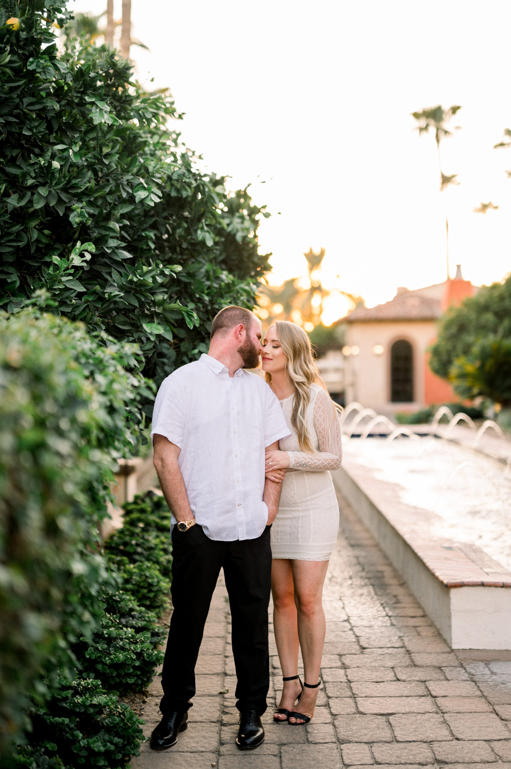 Scottsdale Omni Resort Engagement Session | Arizona Luxury Wedding Photographer