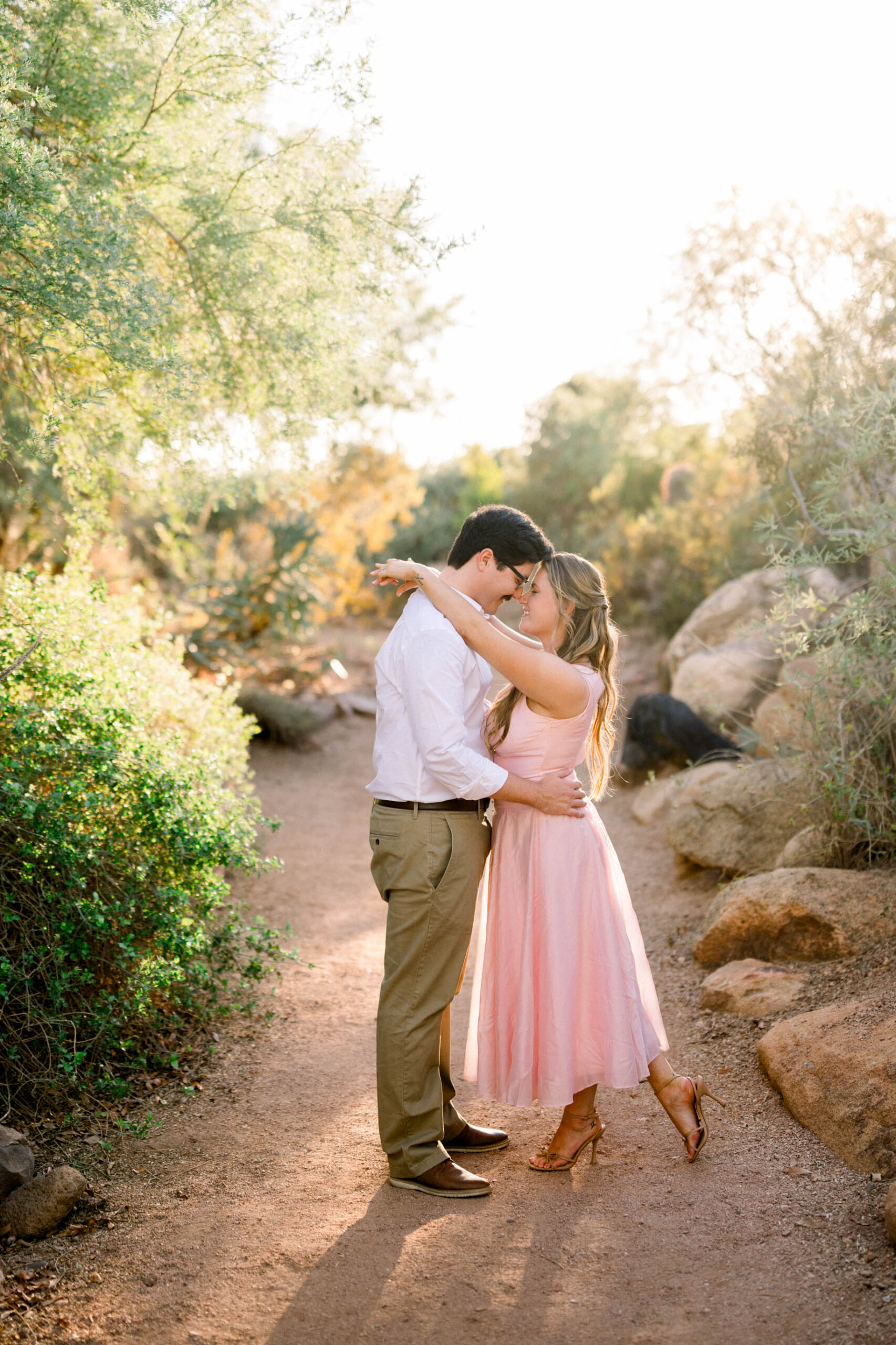 Desert Botanical Gardens Engagement Session