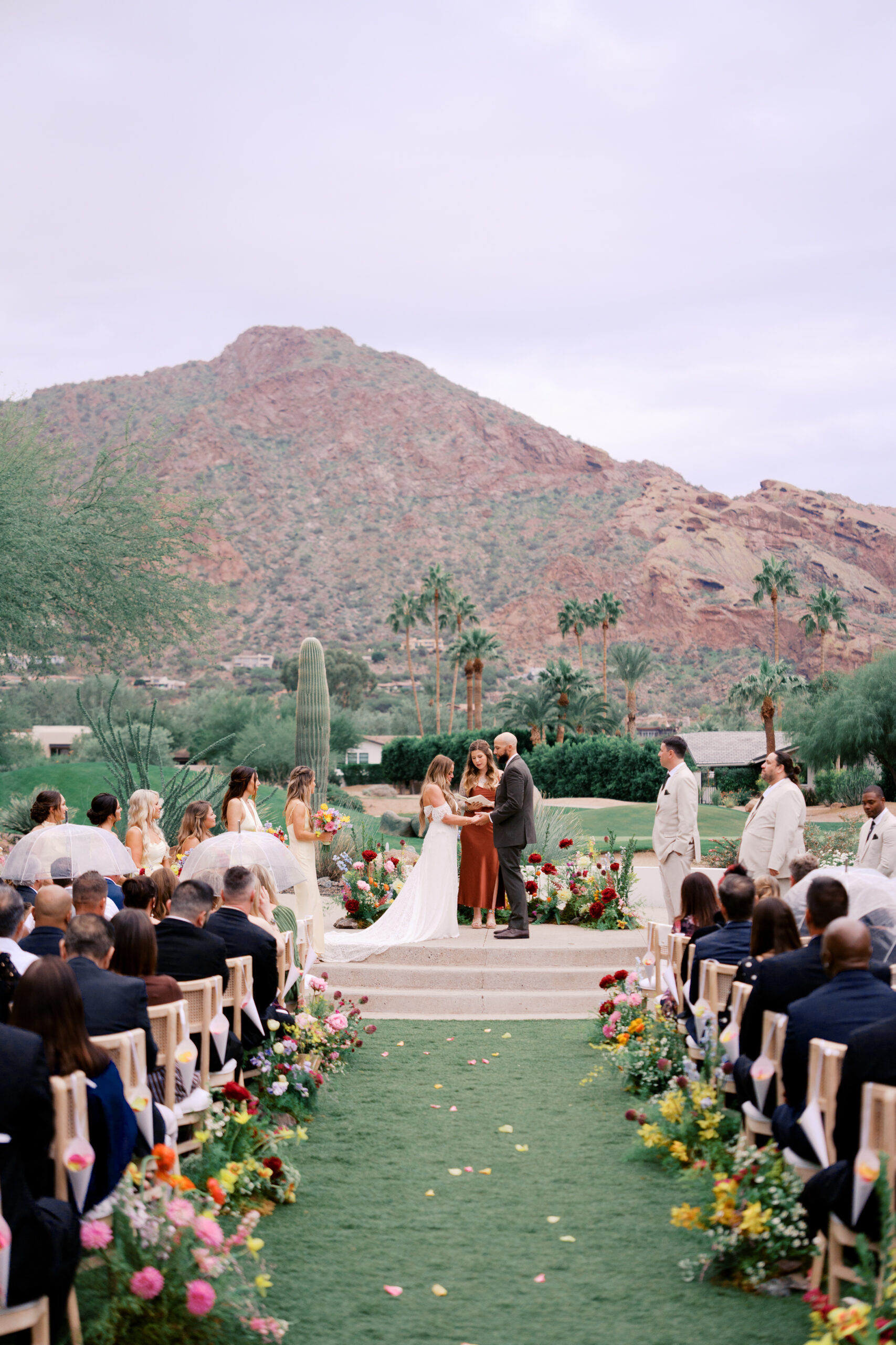 Colorful Mountain Shadows Wedding | Scottsdale Wedding Photographer