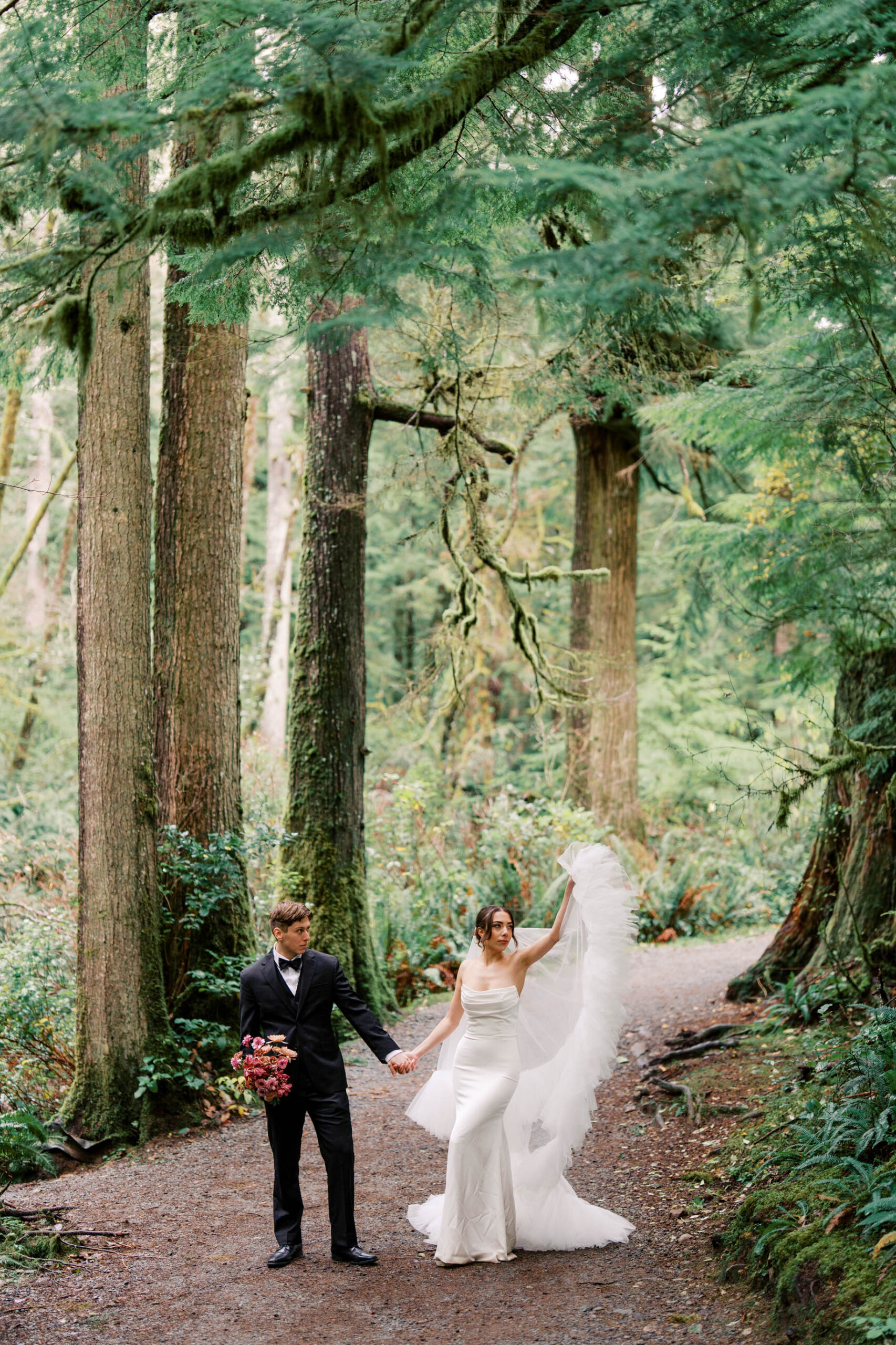 Oregon Coast Forest Elopement